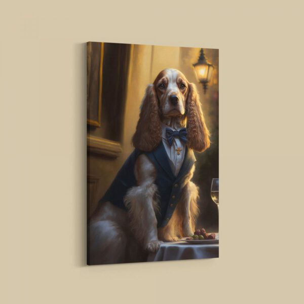 Cocker Spaniel Hundebilder Leinwandbilder Porträt und lustige Bilder für Wanddekoration