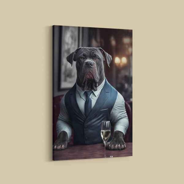 Cane Corso Hundebilder Leinwandbilder Porträt und lustige Bilder für Wanddekoration