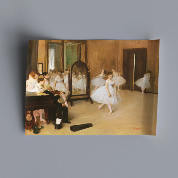 Edgar Degas 6 Bilder - Premium Poster Set Wanddekoration für Wohnzimmer
