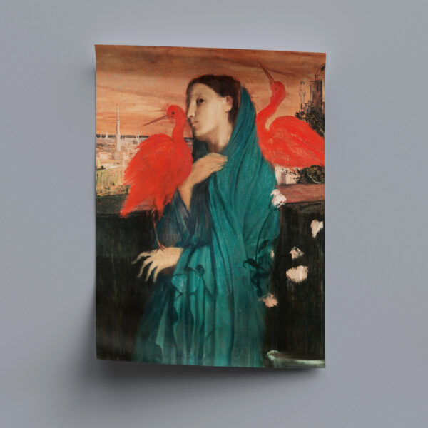 Edgar Degas 6 Bilder - Premium Poster Set Wanddekoration für Wohnzimmer