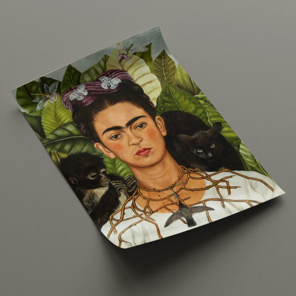 F. Kahlo 6 Bilder - Premium Poster Set Wanddekoration für Wohnzimmer
