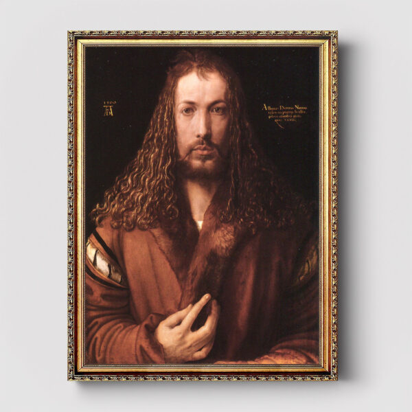 Selbstbildnis Albrecht Dürer Leinwandbild Alte Meister Bilder mit Rahmen