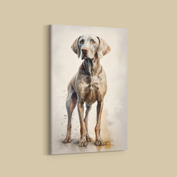 Weimaraner Hundebilder Leinwandbilder Porträt und lustige Bilder für Wanddekoration