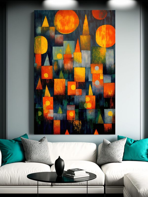 Himmelsleuchten - Paul Klee Leinwandbild bis 120 x 80 cm